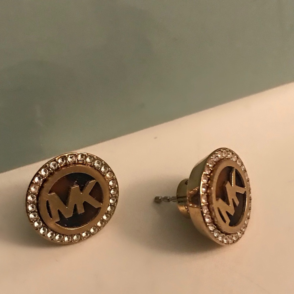 Michael Kors “MK” Gold Earrings